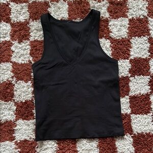 Athleta Ribbed Workout Top